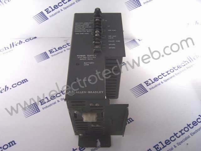 Allen Bradley Bulletin Power Supply