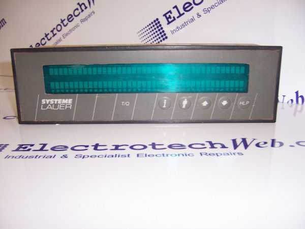 Systeme Lauer Message Display Unit
