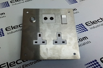 Electrotech Twin Power Outlet and Twin Coax