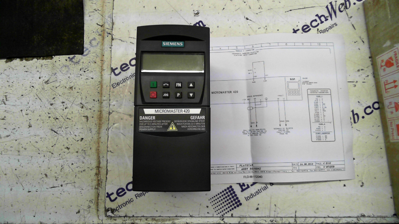 Siemens Micromaster 420