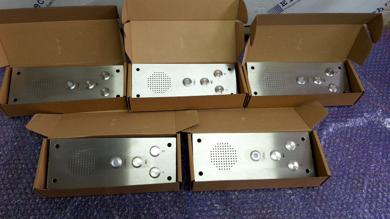 Electrotech S/S Audio Cell Call with 3 Light
