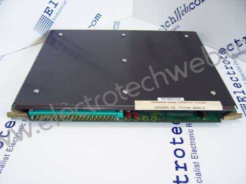 Allen Bradley Ser B, Interface Program Panel