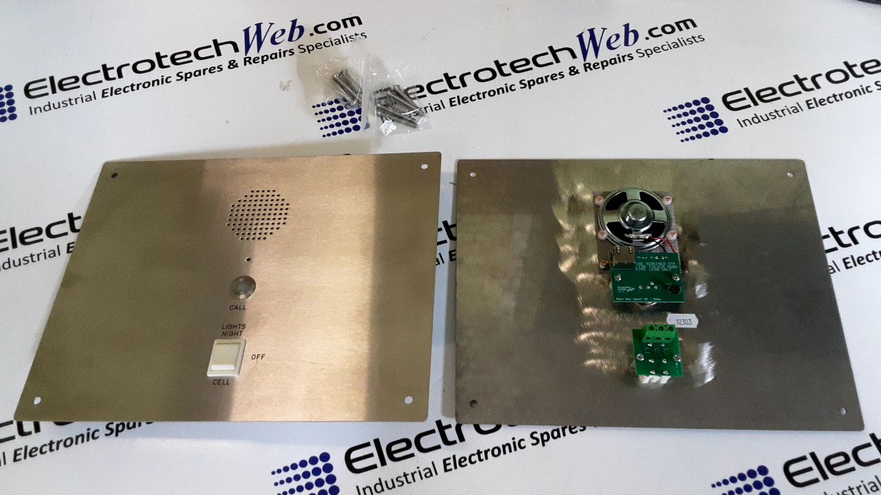 Electrotech Intercom c/w light switch