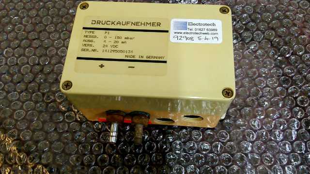 Druckaufnehmer Pressure Transducer