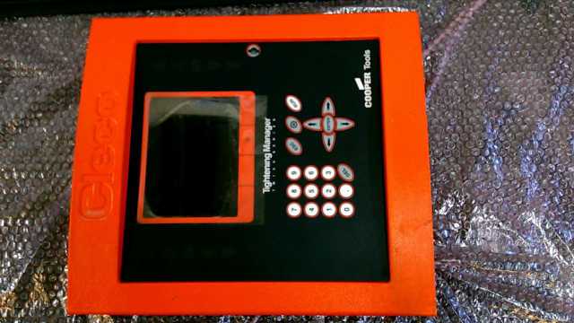 Cleco Tightening Manager Panel