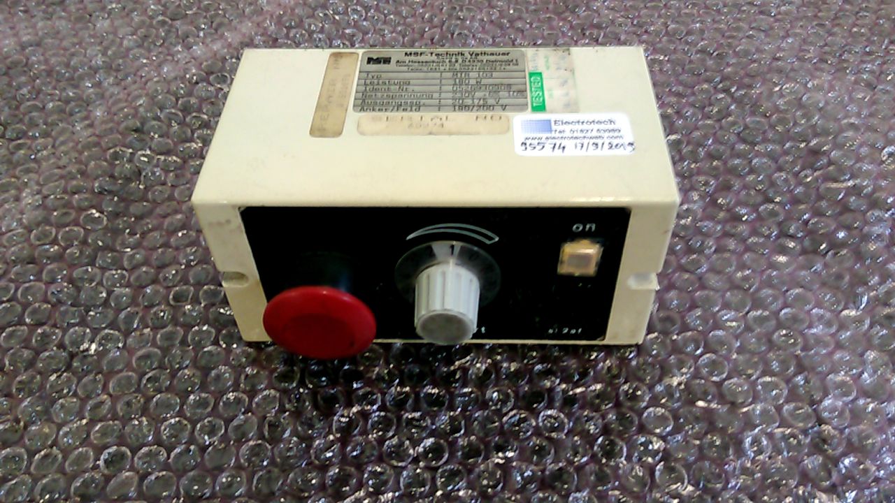 MSF-Technik Control Unit