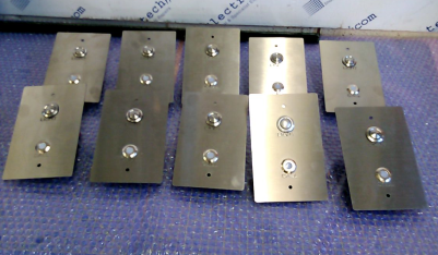 Electrotech Cell Call and Light Plate