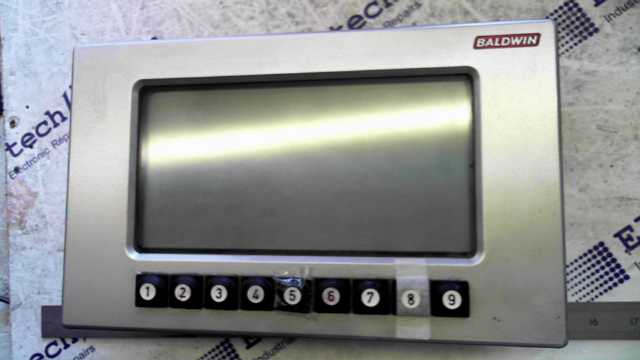 Baldwin Grafotec Display Panel