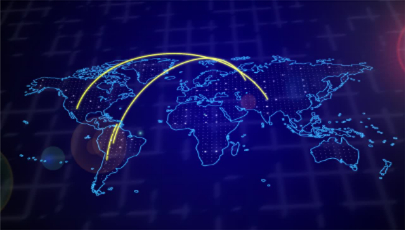 Electrotech global reach — world map